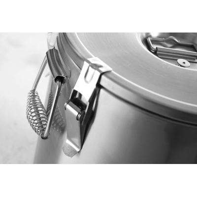 Dělený přenosný kontejner, HENDI, Profi Line, 20L, ⌀330x(H)360mm | 710203